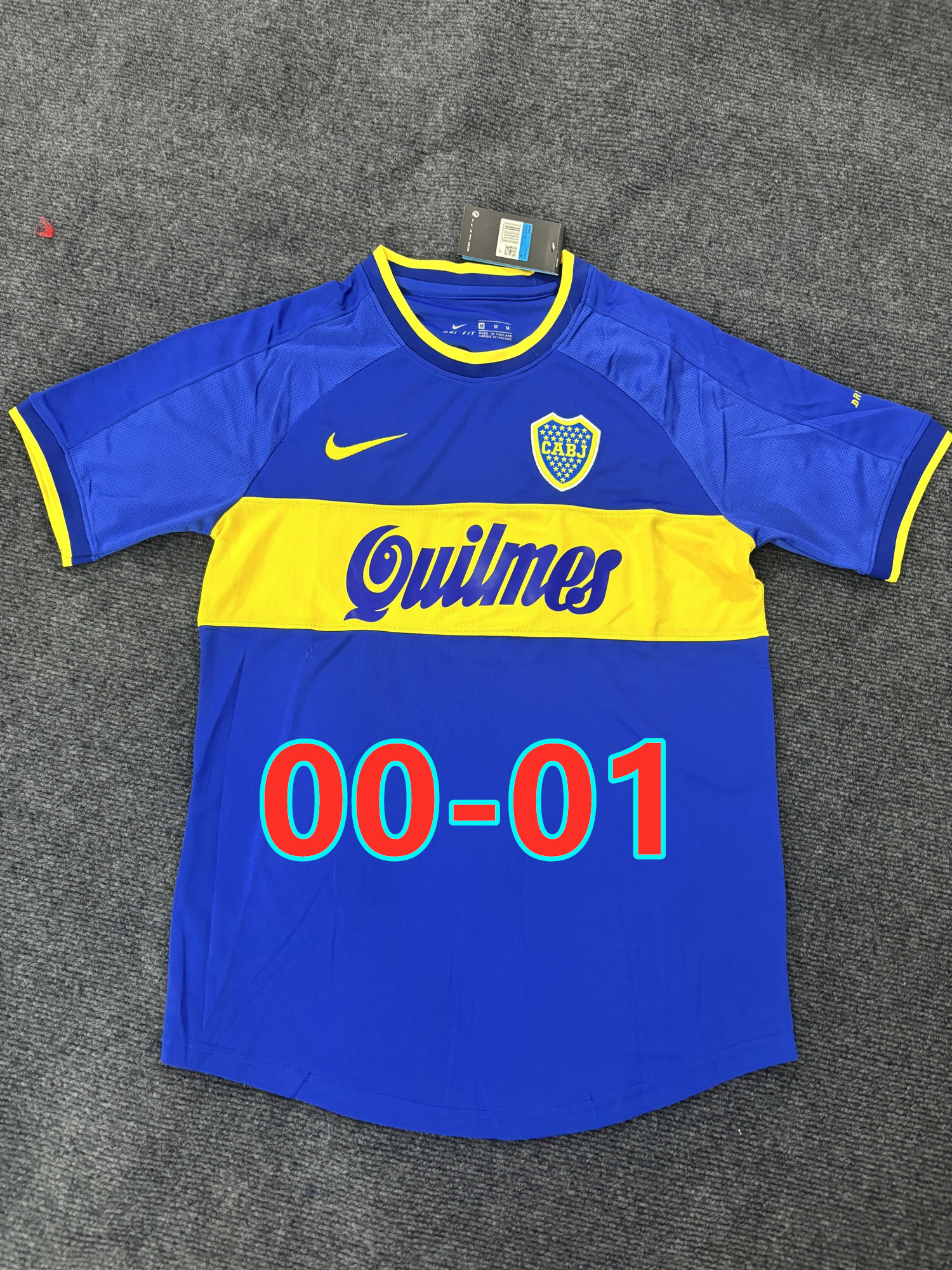 Maillot domicile Boca Juniors 00-01 rétro