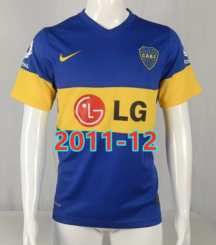 Maillot domicile Boca Juniors 11-12 rétro