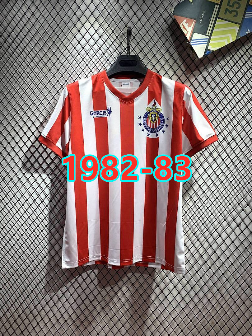 Maillot domicile Chivas 1982-83 rétro