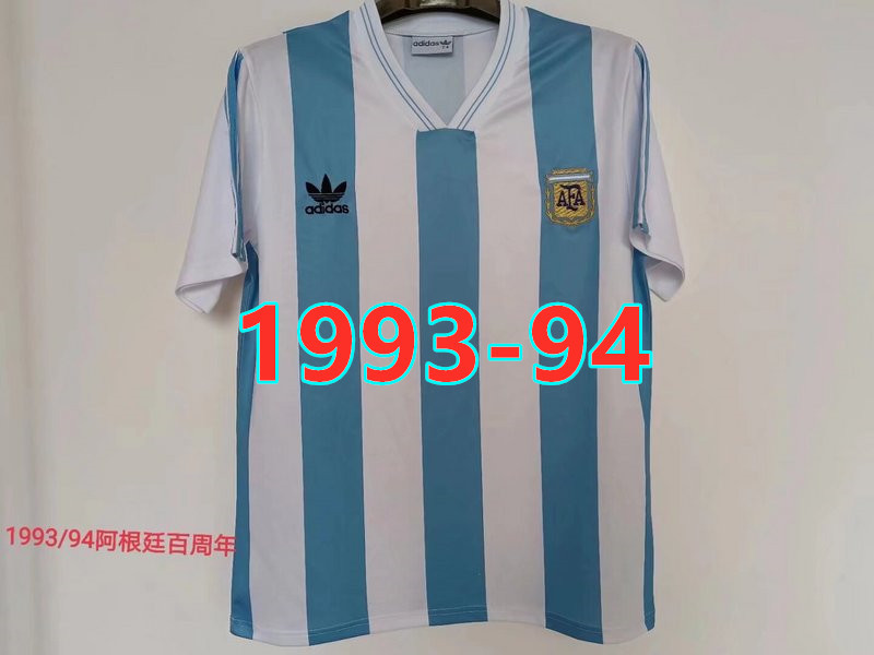 Maillot domicile Argentine 1993-94 rétro