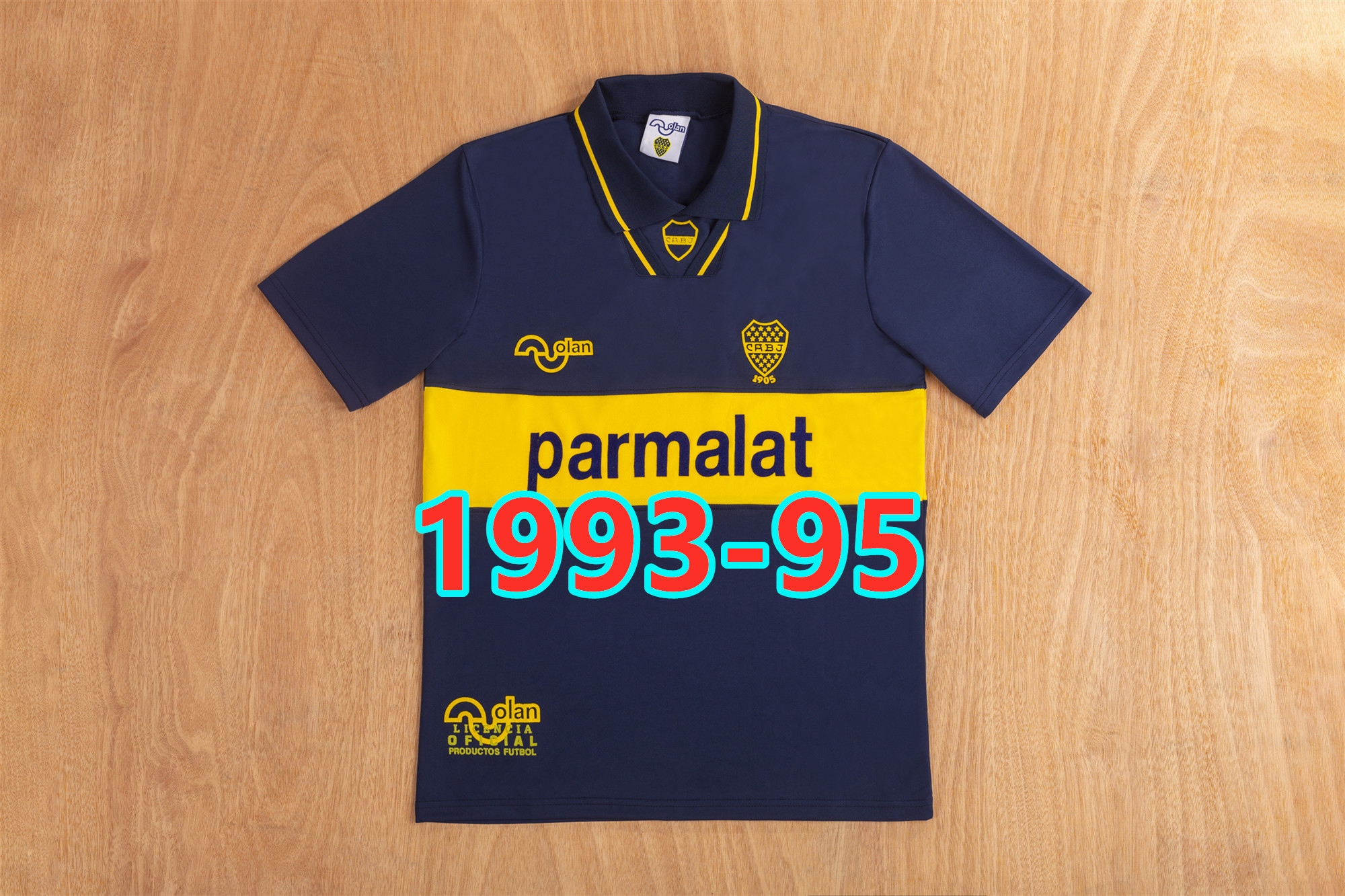 Maillot domicile Boca Juniors 1993-95 rétro
