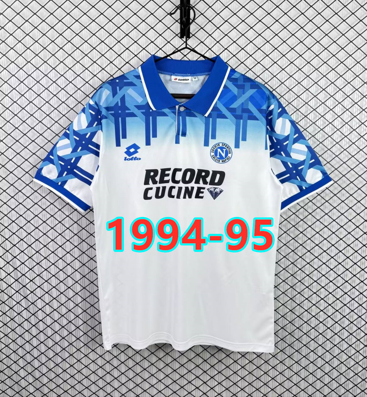 Maillot extérieur Napoli 1994-95 rétro (version supporter)