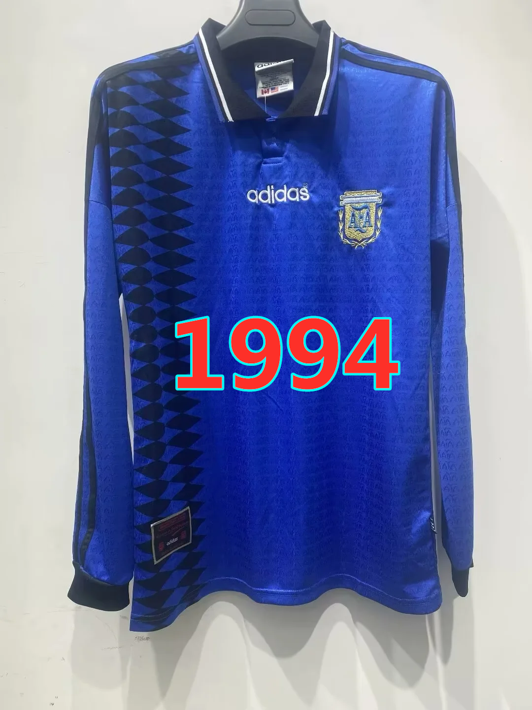 Maillot domicile Argentine 1994 rétro manches longues