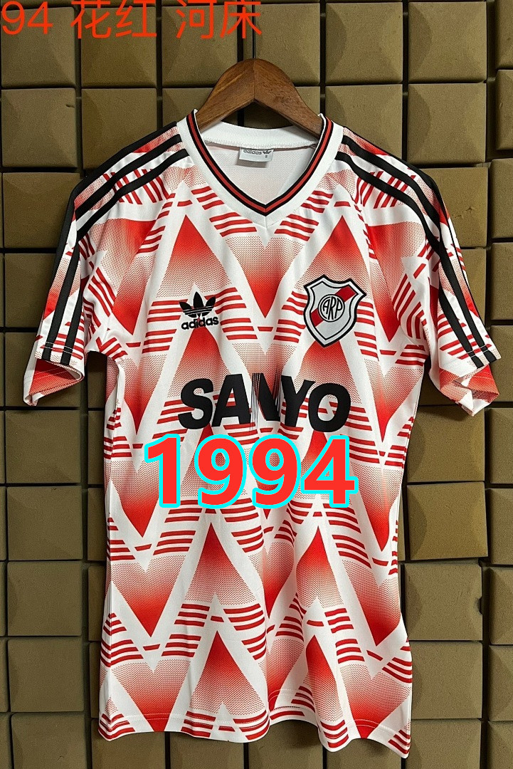 Maillot River Plate 1994 rétro (version supporter)