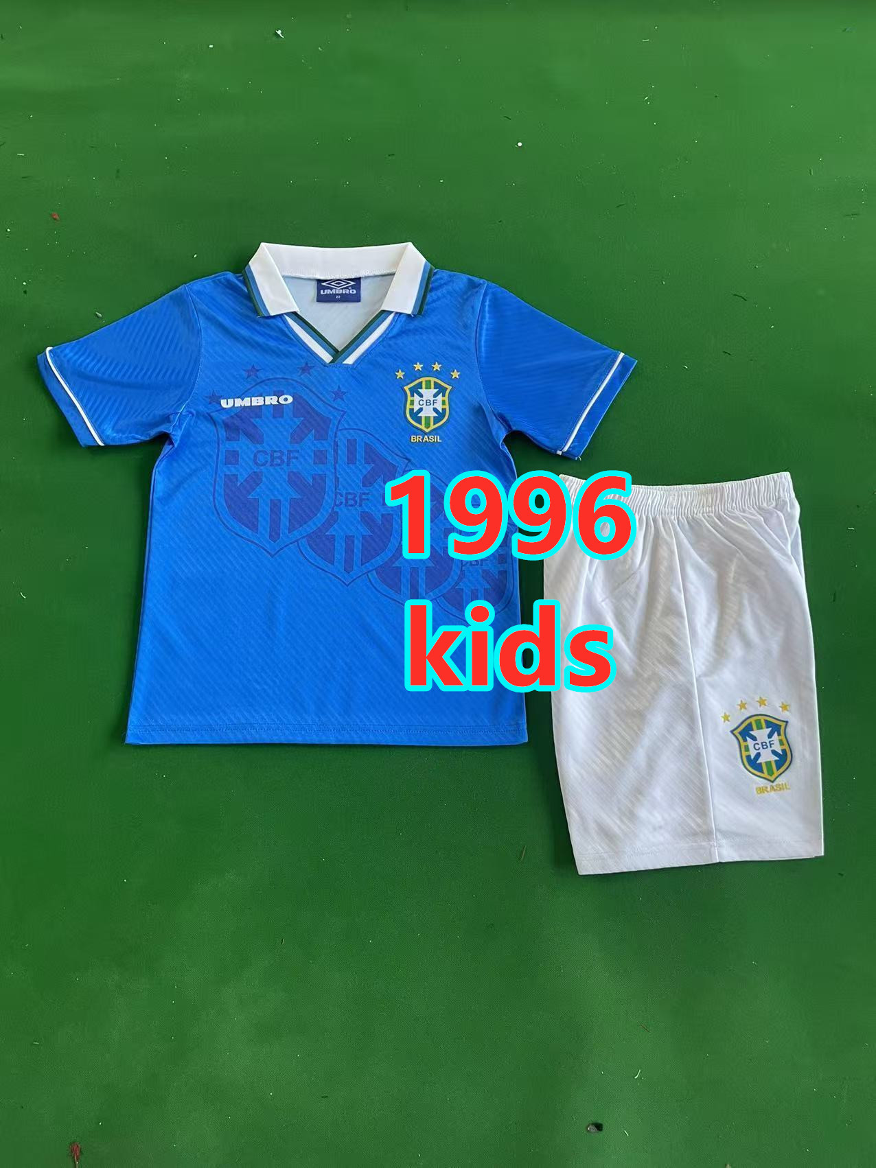 Ensemble extérieur Brésil 1996 rétro (enfant)