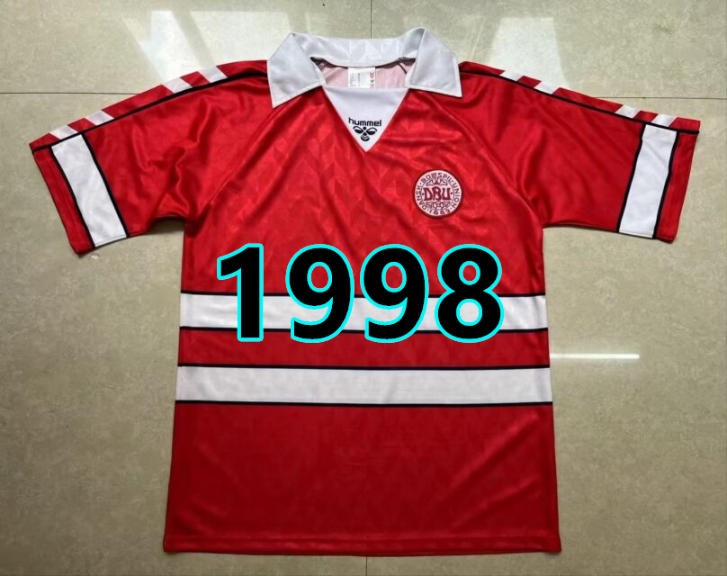 Maillot domicile Danemark 1998 rétro