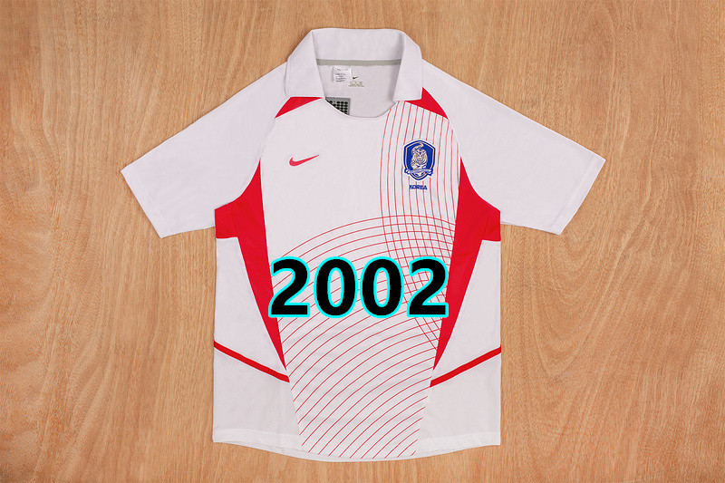 Maillot extérieur Corée du Sud 2002 rétro