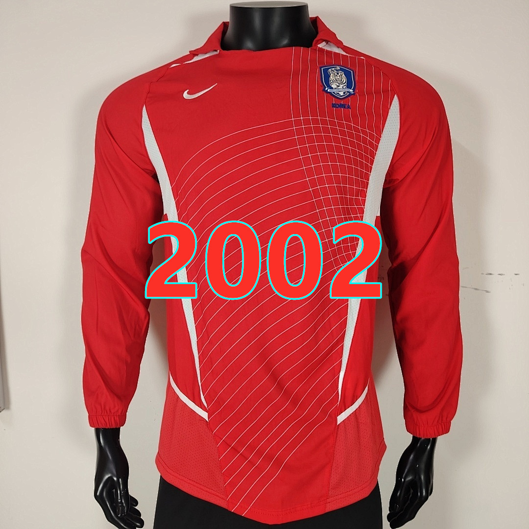 Maillot domicile Corée du Sud 2002 rétro manches longues