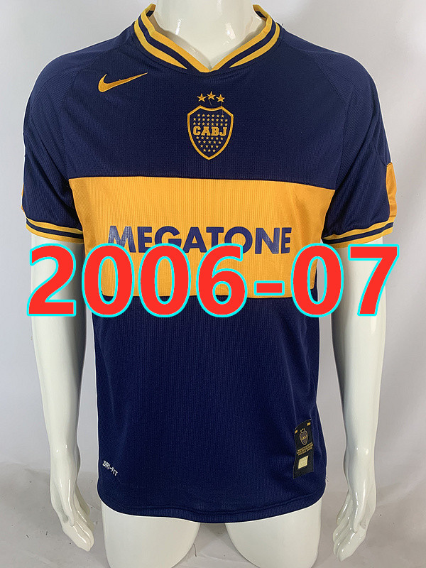 Maillot domicile Boca Juniors 2006-07 rétro