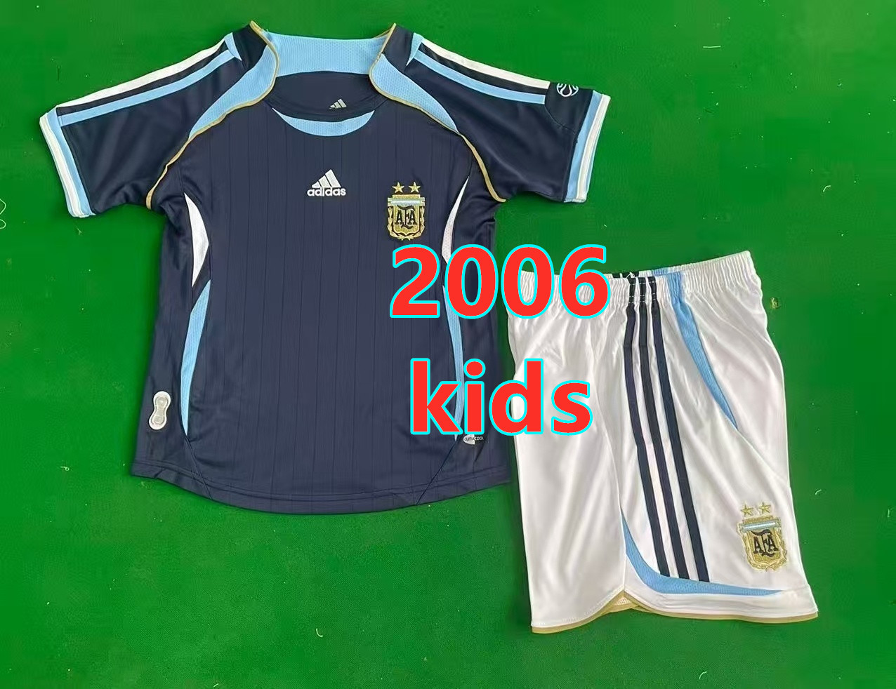 Ensemble extérieur Argentine 2006 rétro (enfant)