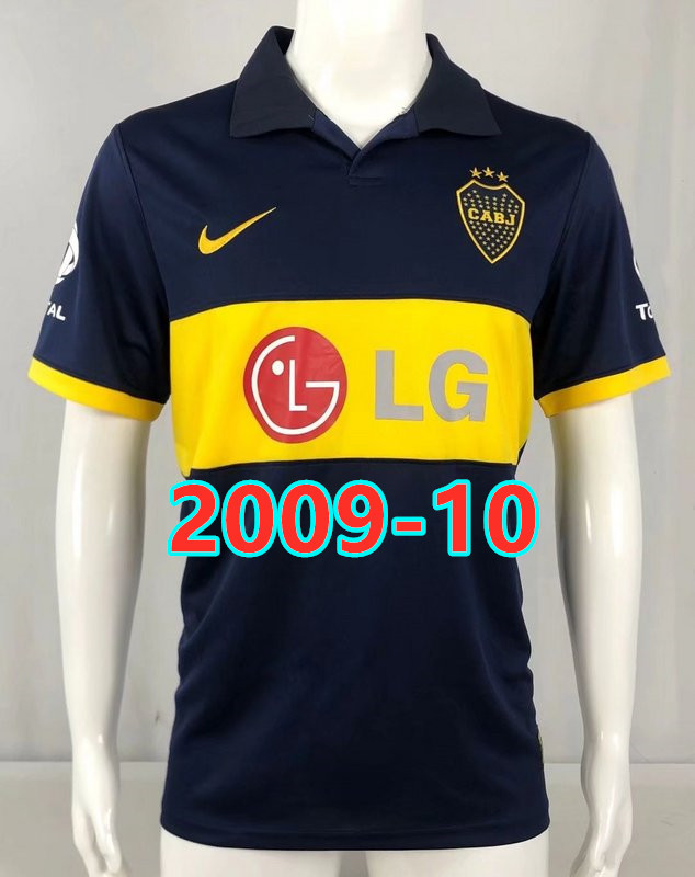 Maillot domicile Boca Juniors 2009-10 rétro