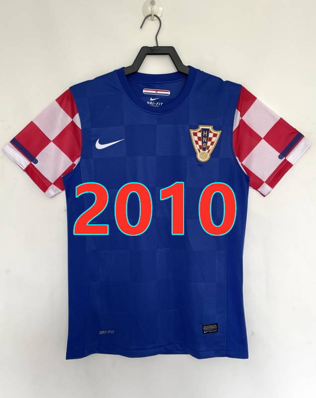 Maillot extérieur Croatie 2010 rétro