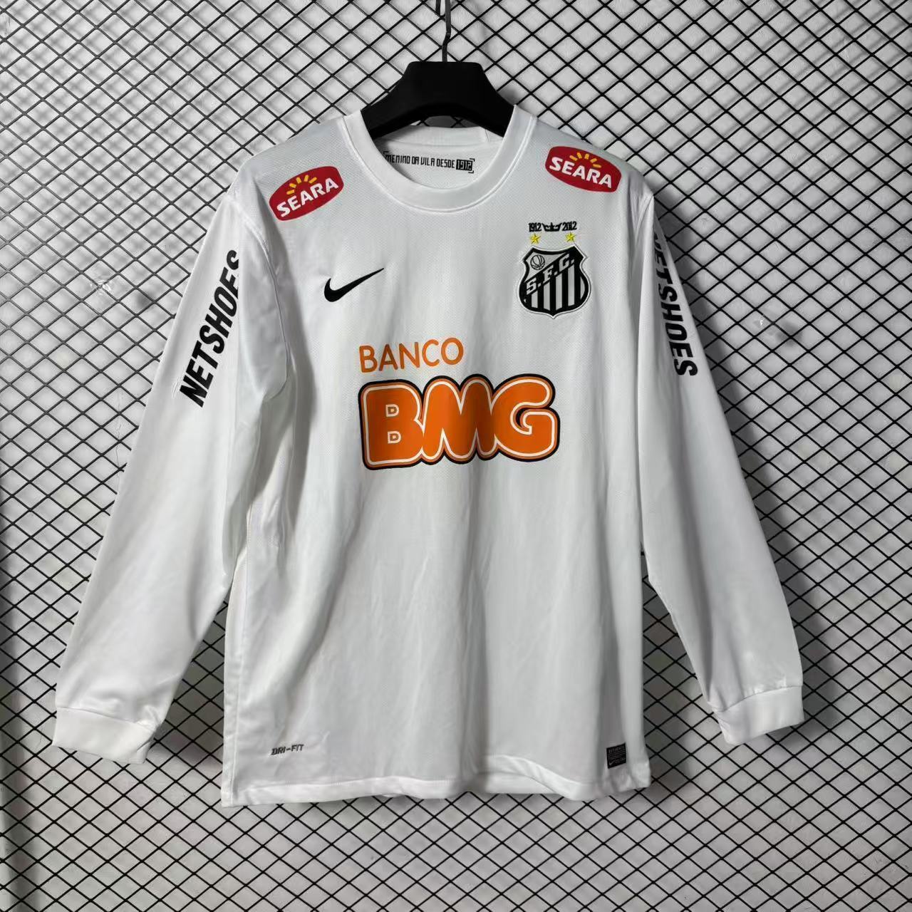 Maillot domicile Santos 2012-13 rétro manches longues