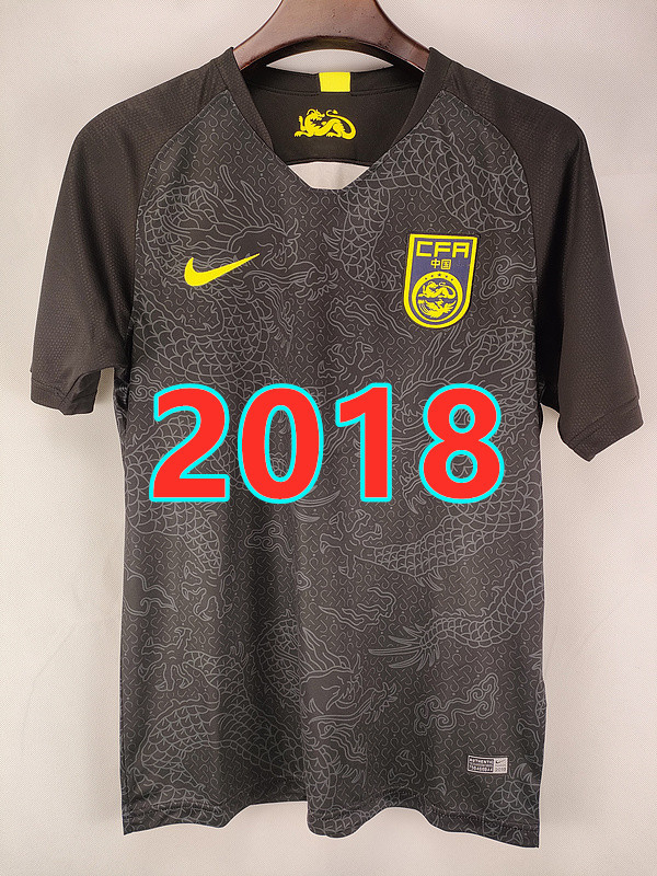 Maillot extérieur Chine 2018 rétro qualité TopThai