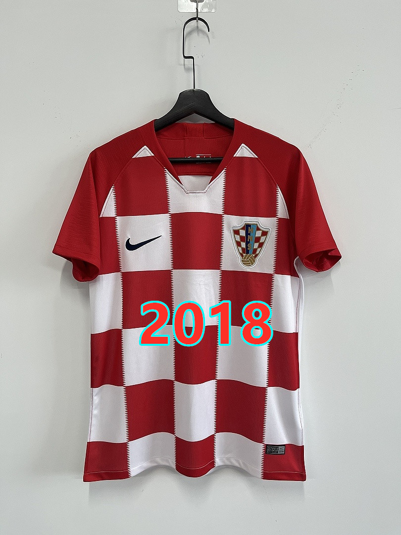 Maillot domicile Croatie 2018 rétro