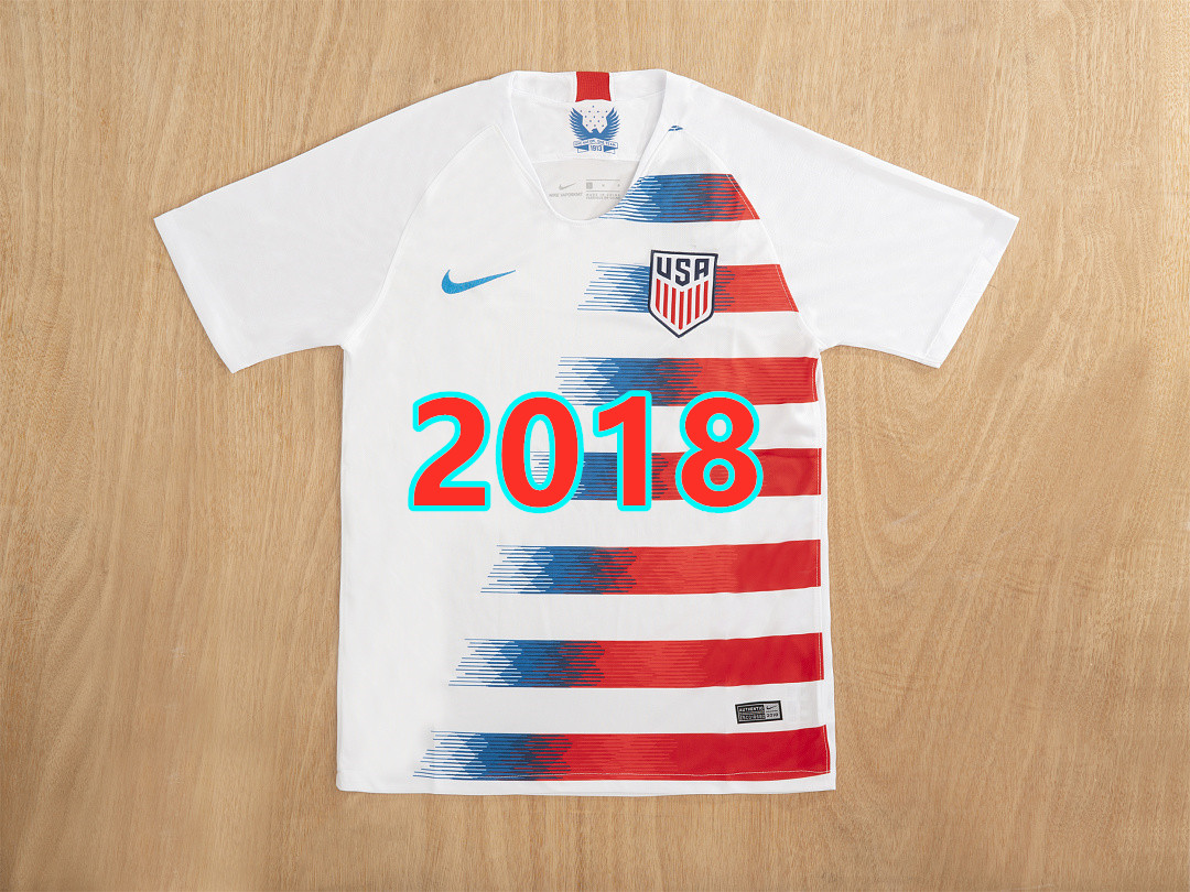 Maillot domicile États-Unis 2018 rétro