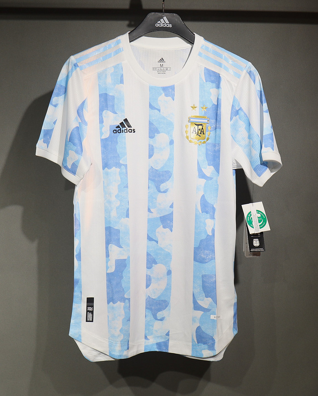 Maillot domicile Argentine 2021 rétro (version joueur)