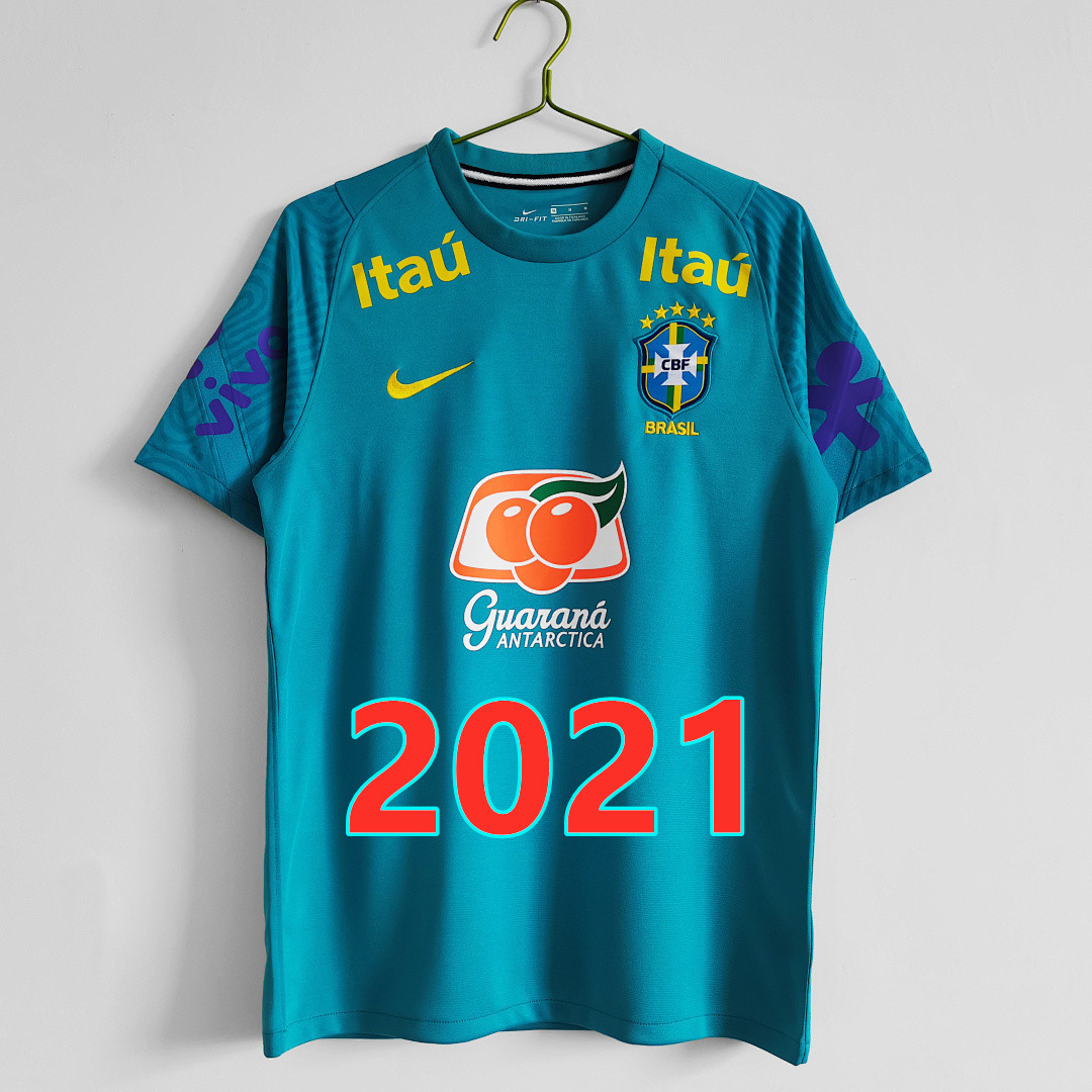 Maillot Brésil 2021 entraînement rétro