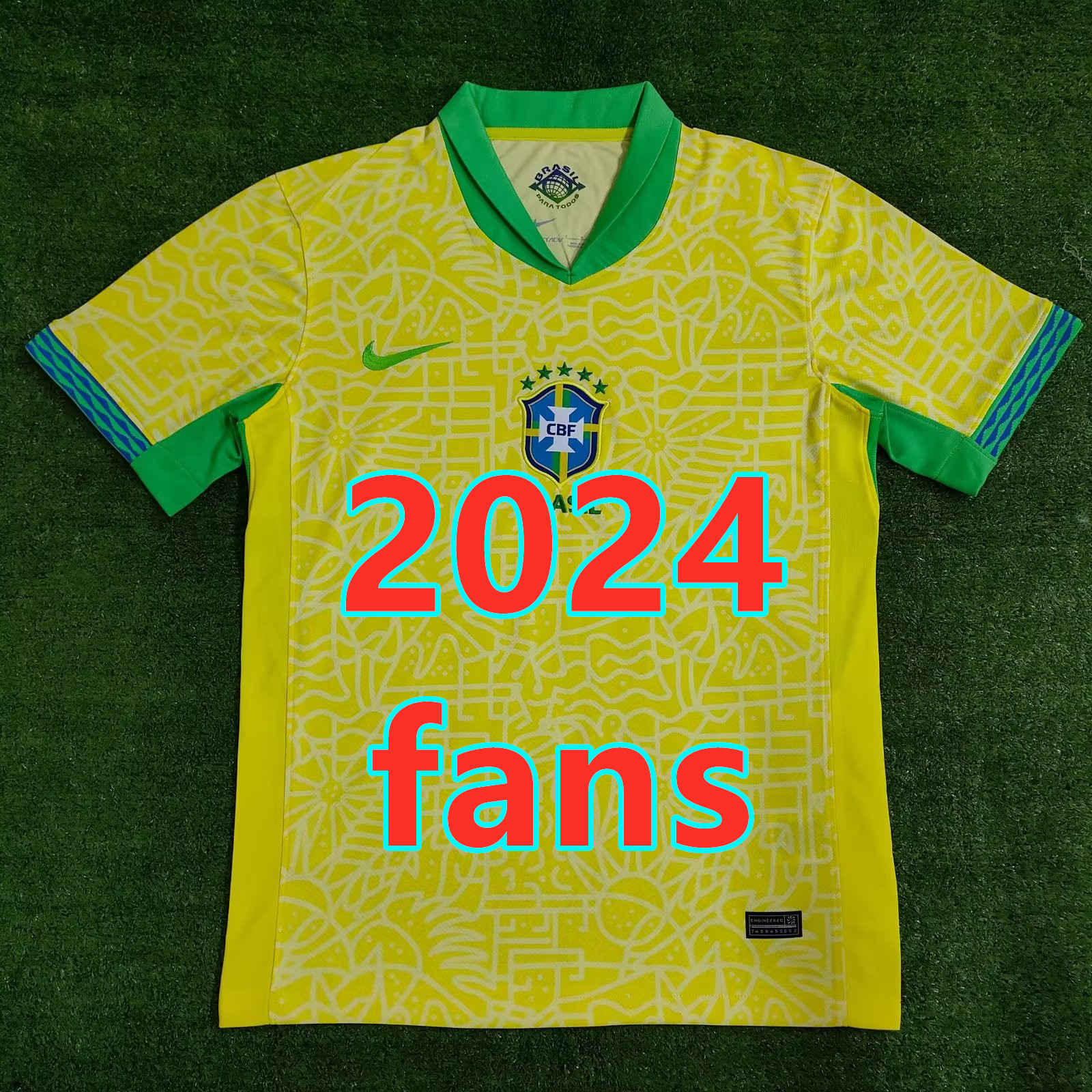 Maillot domicile Brésil 2024 (version supporter)