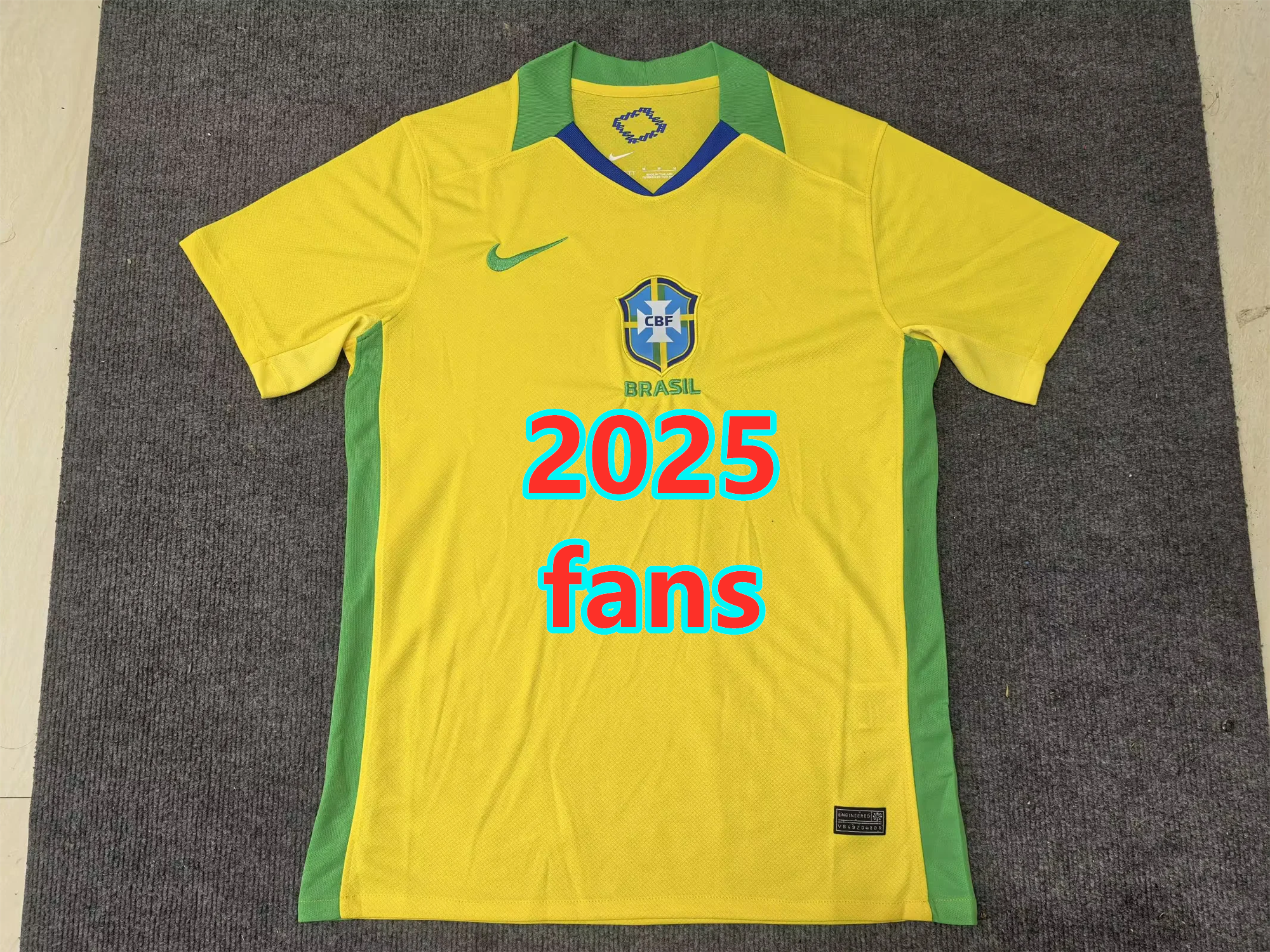 Maillot domicile Brésil 2025 (version supporter)