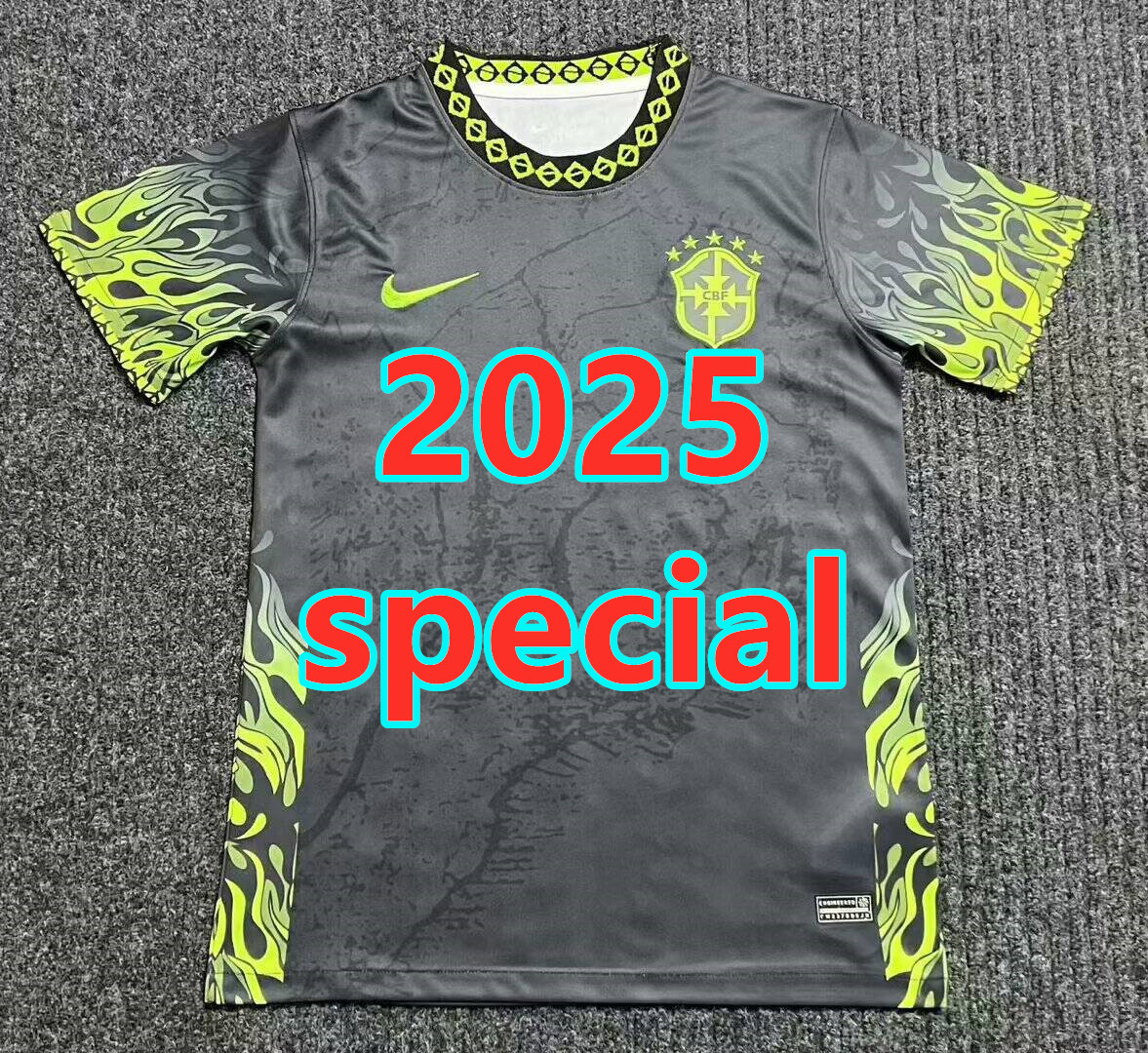 Maillot spécial Brésil 2025 (version supporter)