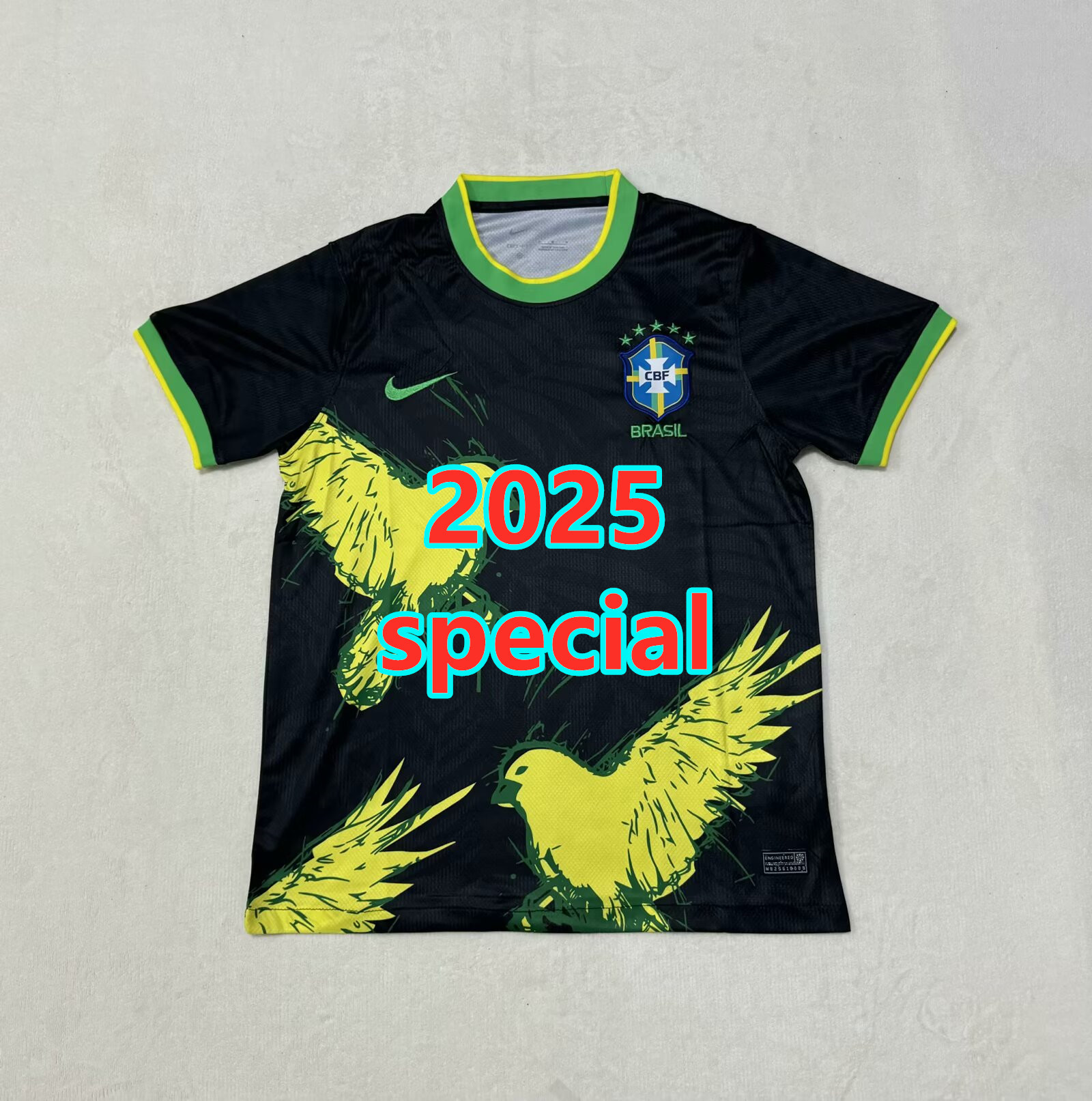 Maillot spécial Brésil 2025 (version supporter)