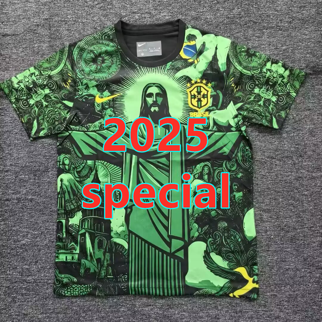 Maillot spécial Brésil 2025 (version supporter)
