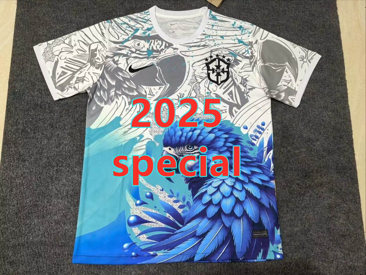 Maillot spécial Brésil 2025 (version supporter)