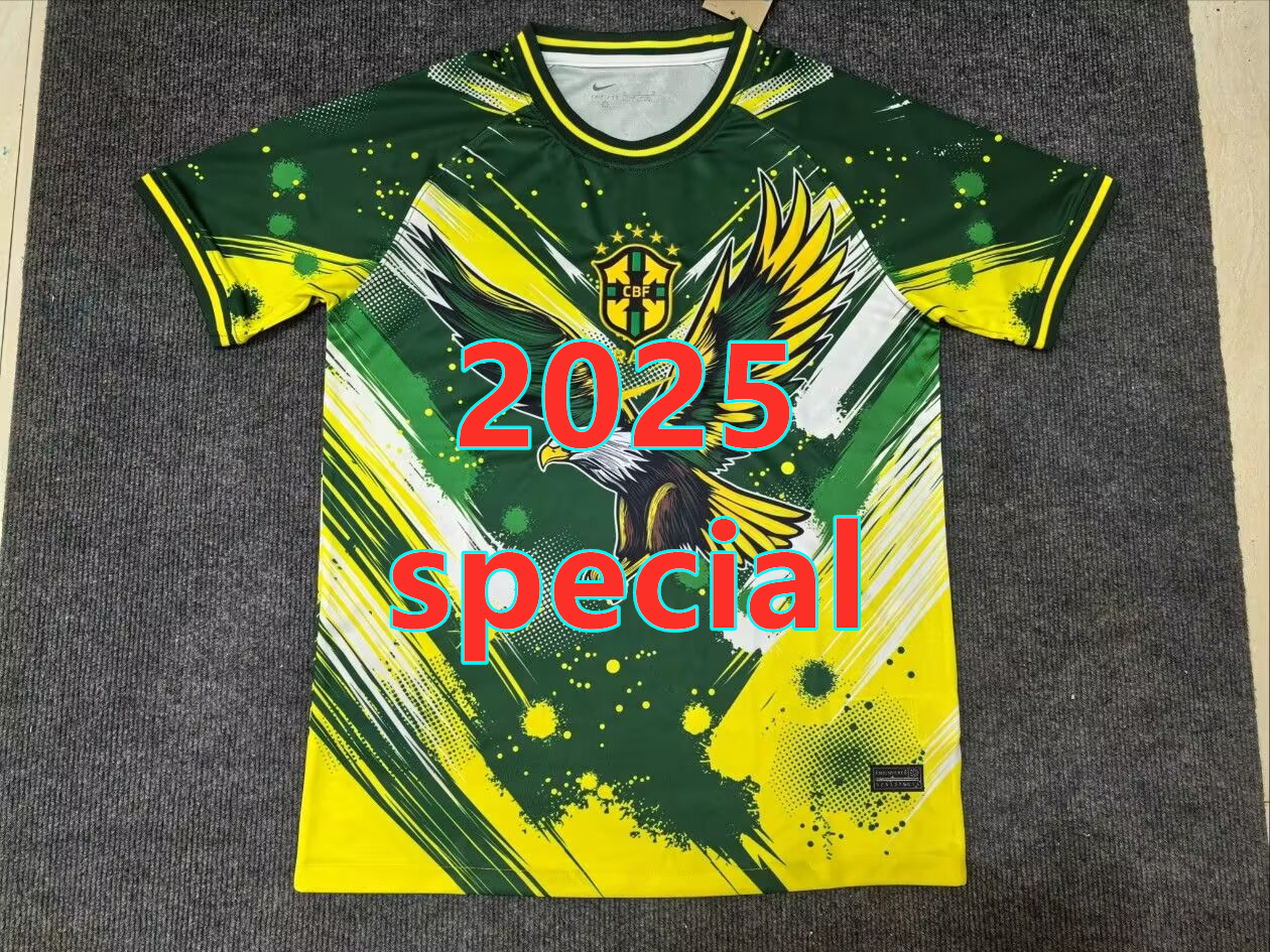 Maillot spécial Brésil 2025 (version supporter)