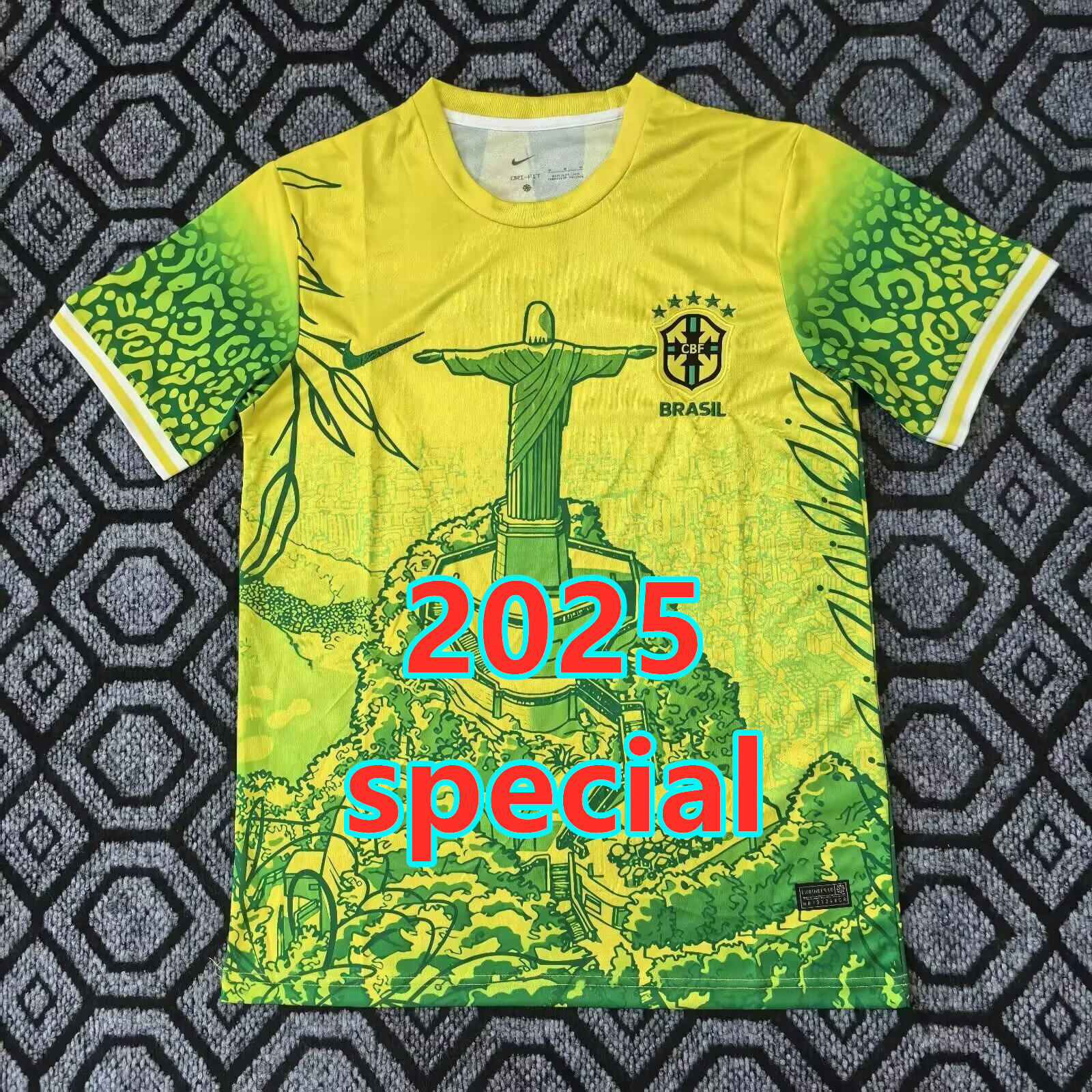 Maillot spécial Brésil 2025 (version supporter)