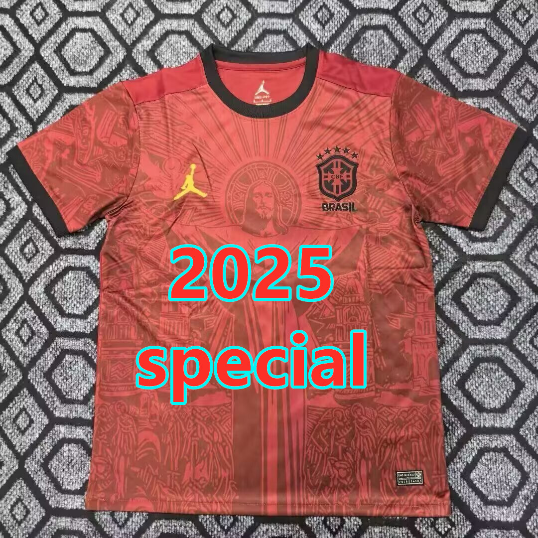 Maillot spécial Brésil 2025 (version supporter)