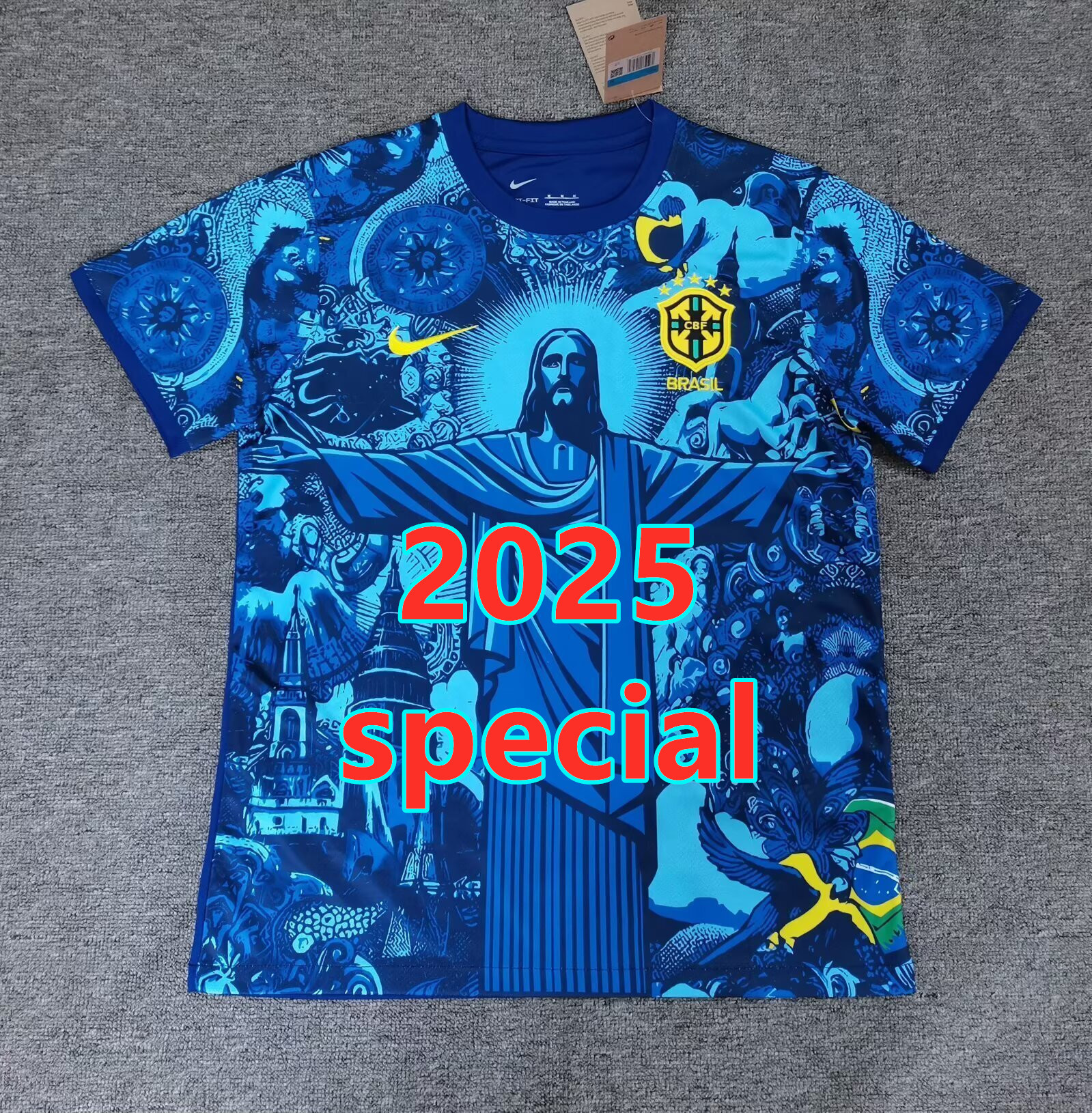 Maillot spécial Brésil 2025 (version supporter)