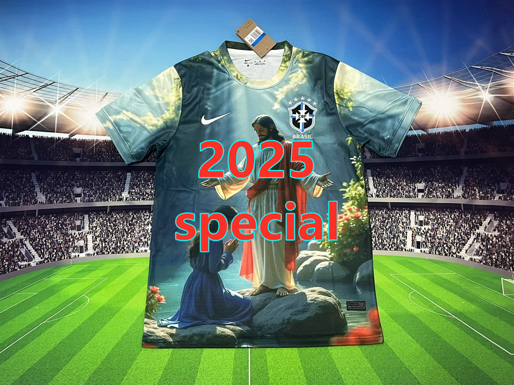 Maillot spécial Brésil 2025 (version supporter)