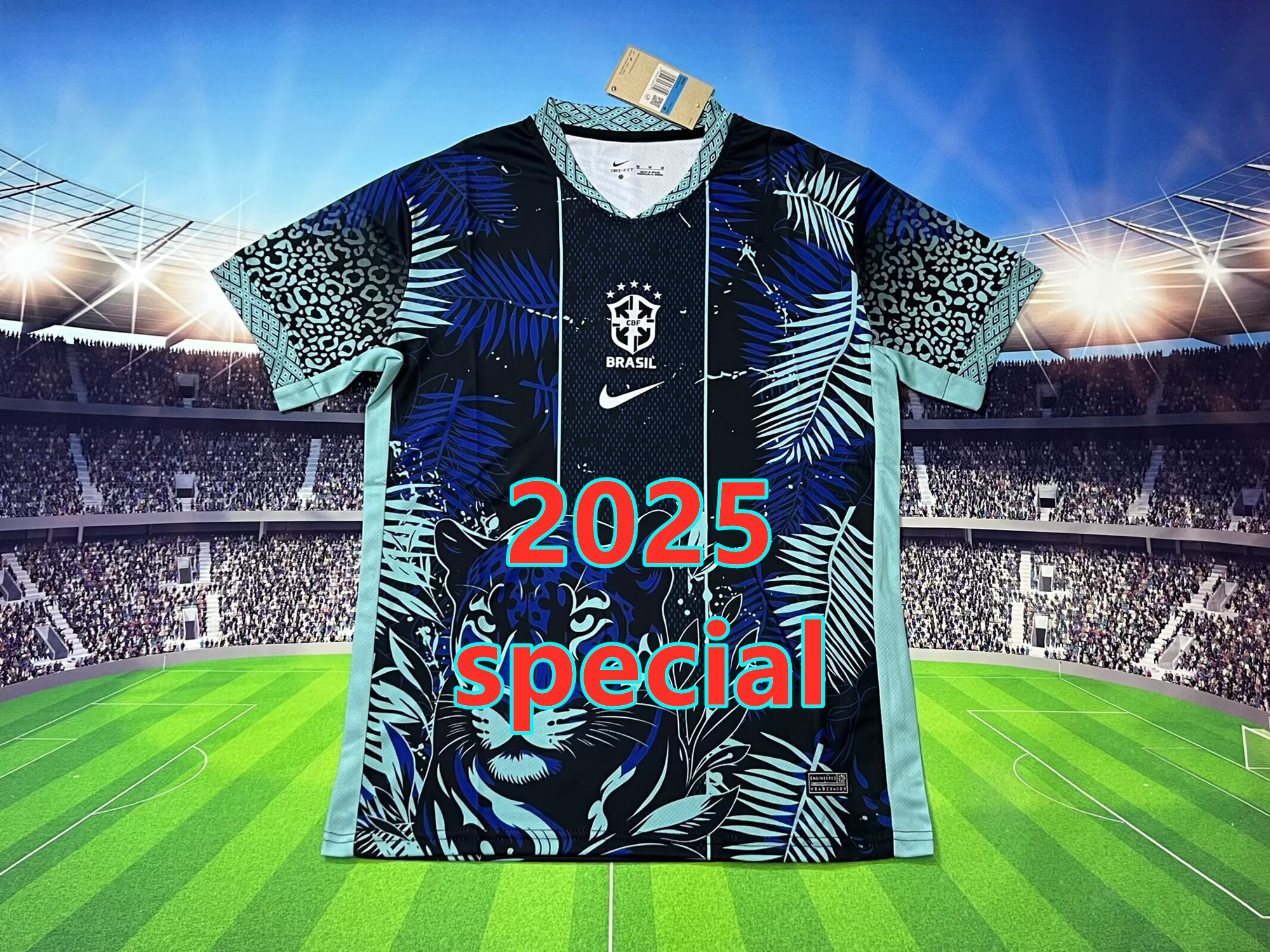 Maillot spécial Brésil 2025 (version supporter)