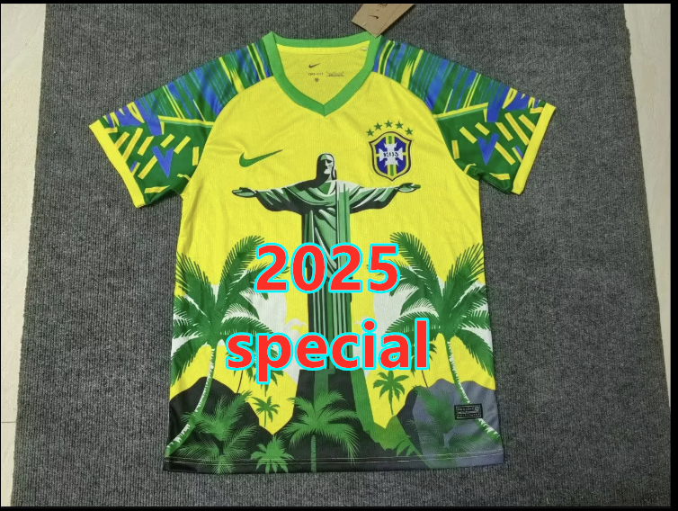 Maillot spécial Brésil 2025 (version supporter)