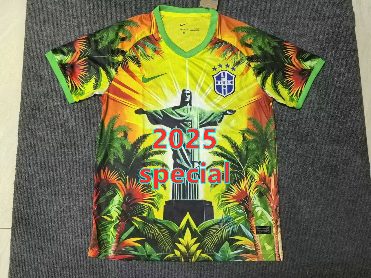 Maillot spécial Brésil 2025 (version supporter)
