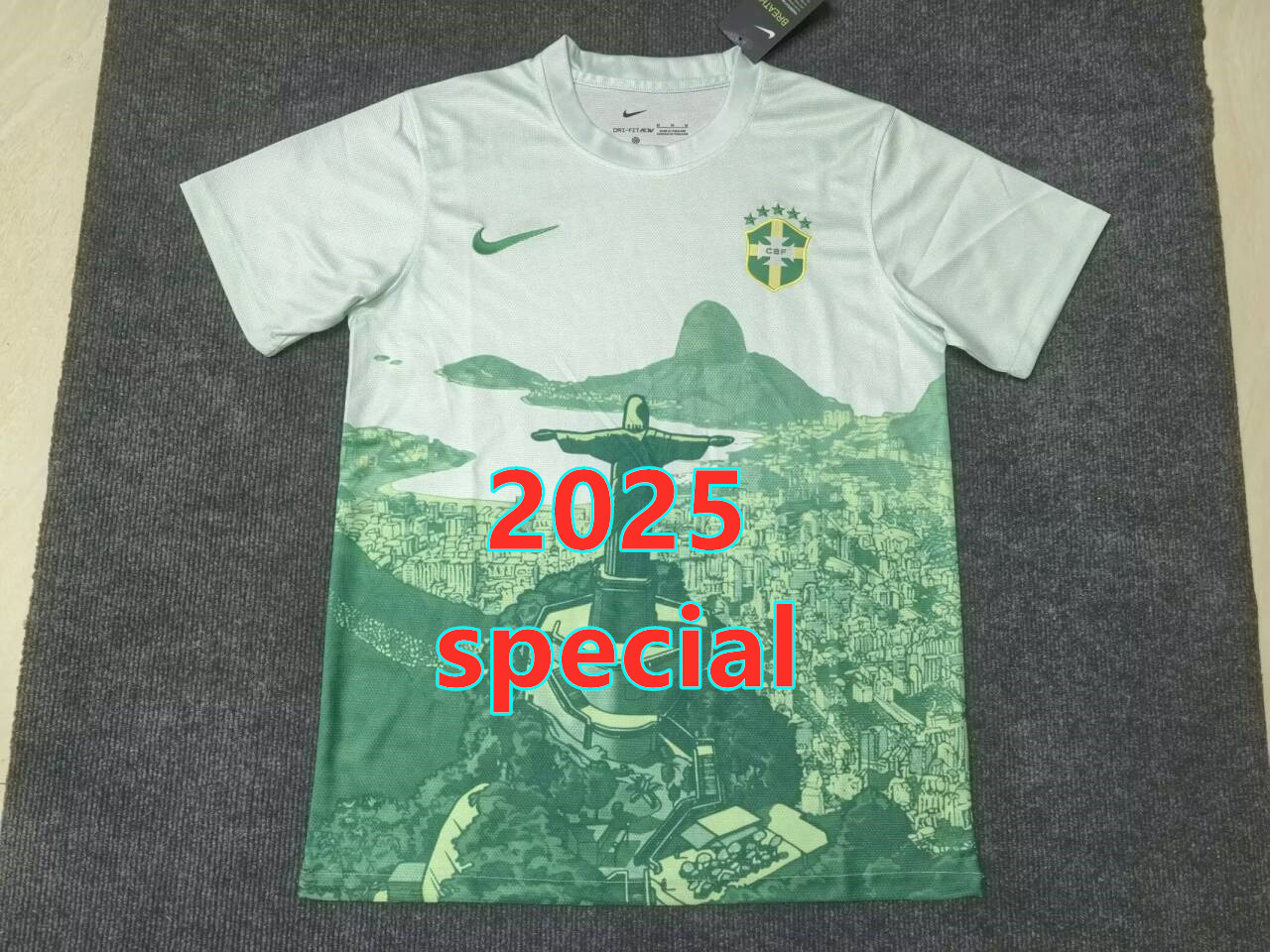 Maillot spécial Brésil 2025 (version supporter)