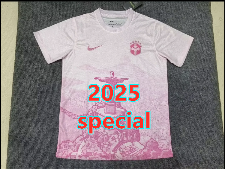 Maillot spécial Brésil 2025 (version supporter)