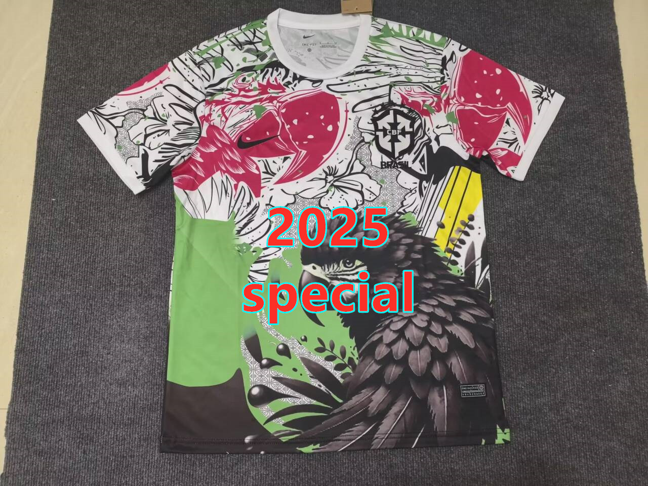 Maillot spécial Brésil 2025 (version supporter)