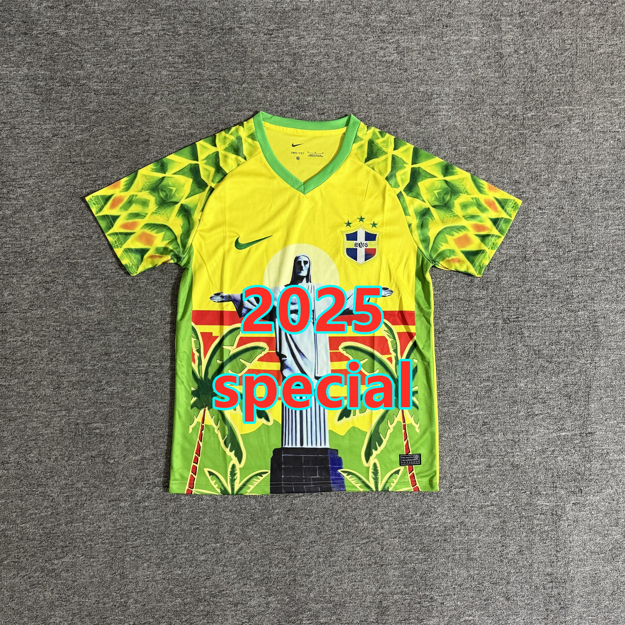 Maillot spécial Brésil 2025 (version supporter)