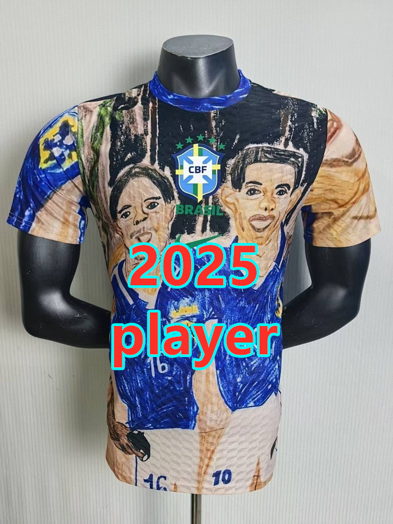 Maillot spécial Brésil 2025 (version joueur)