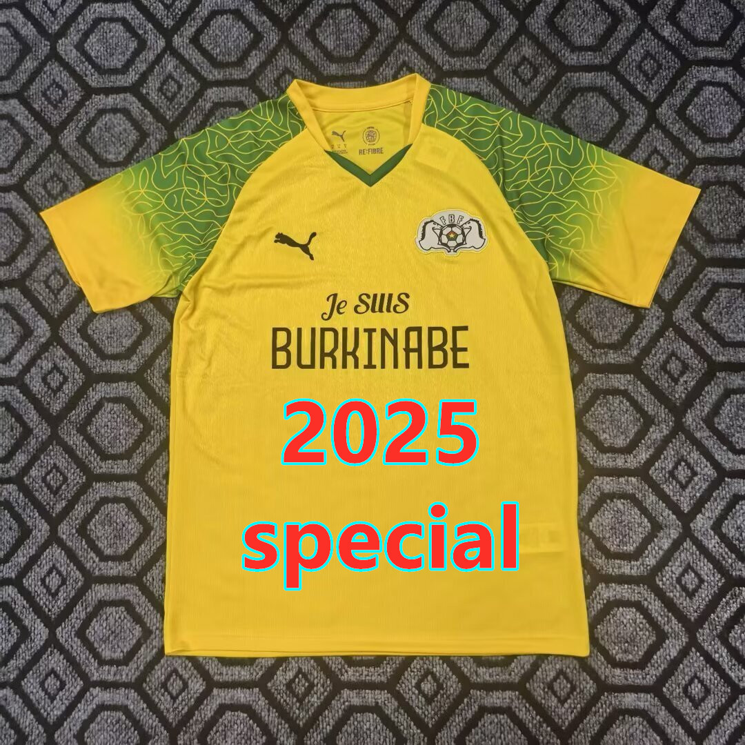 Maillot spécial Burkina Faso 2025 (version supporter)