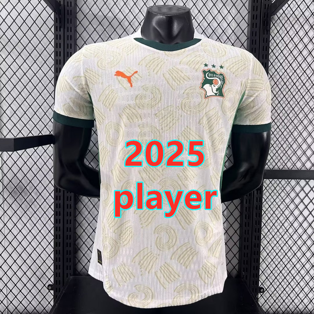 Maillot extérieur Côte d'Ivoire 2025 (version joueur)