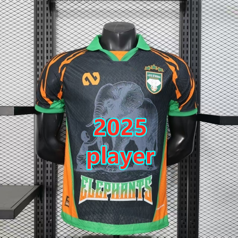 Maillot spécial Côte d'Ivoire 2025 (version joueur)