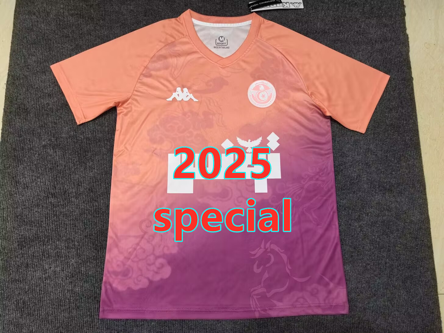 Maillot spécial Tunisie 2025 (version supporter)