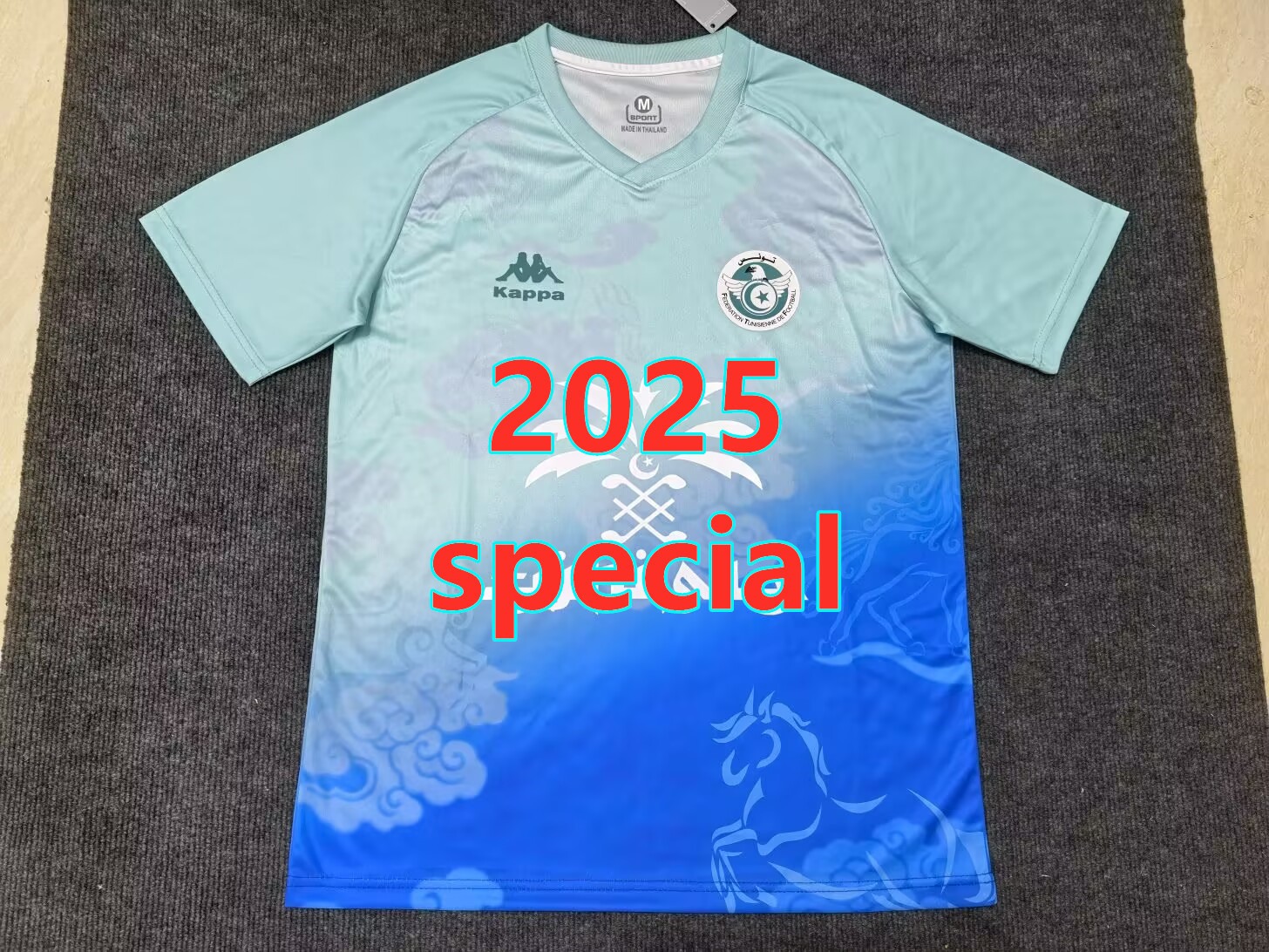 Maillot spécial Tunisie 2025 (version supporter)