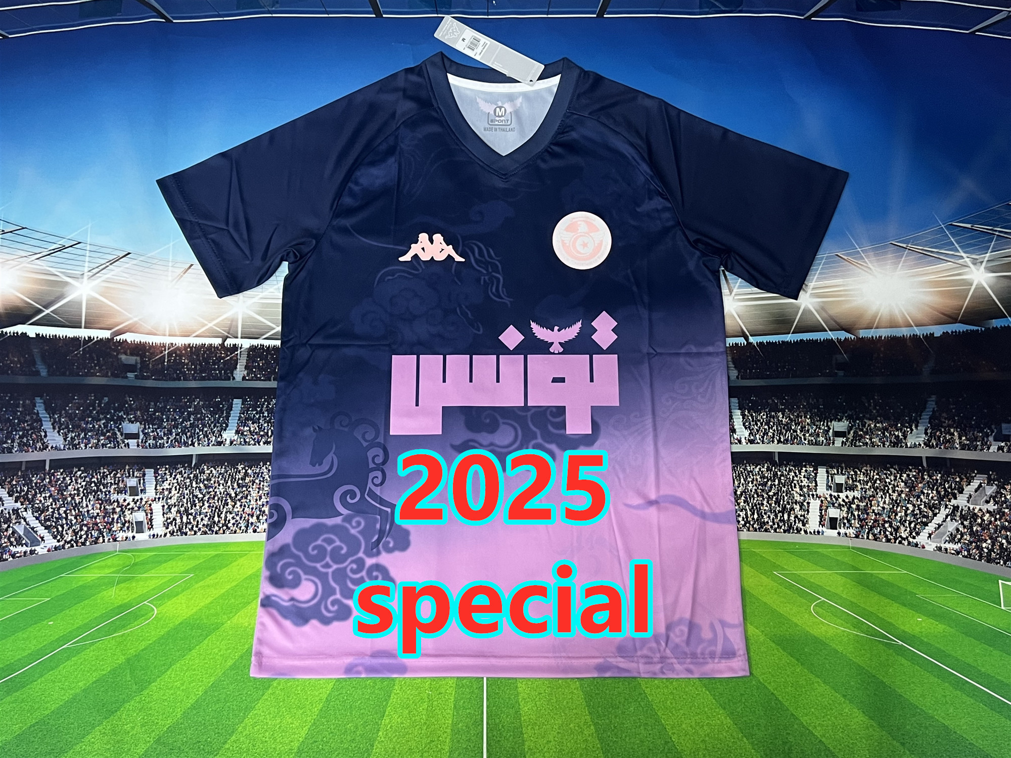 Maillot spécial Tunisie 2025 (version supporter)