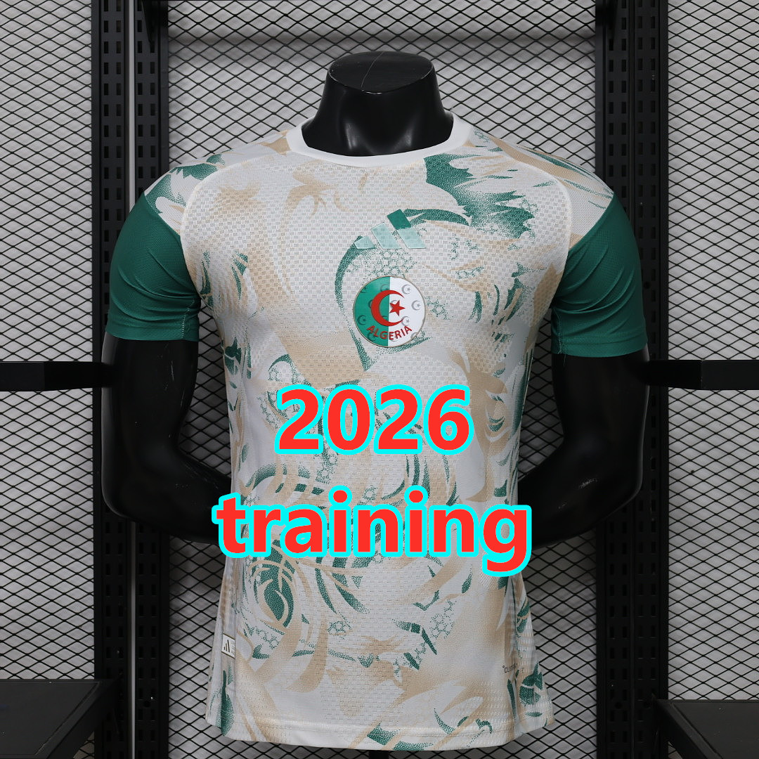 Maillot Algérie 2026 entraînement (version joueur)