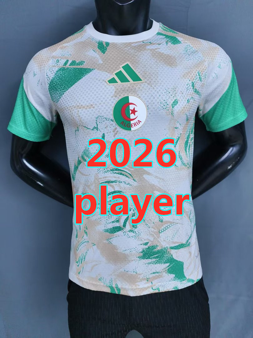 Maillot Algérie 2026 entraînement (version joueur)