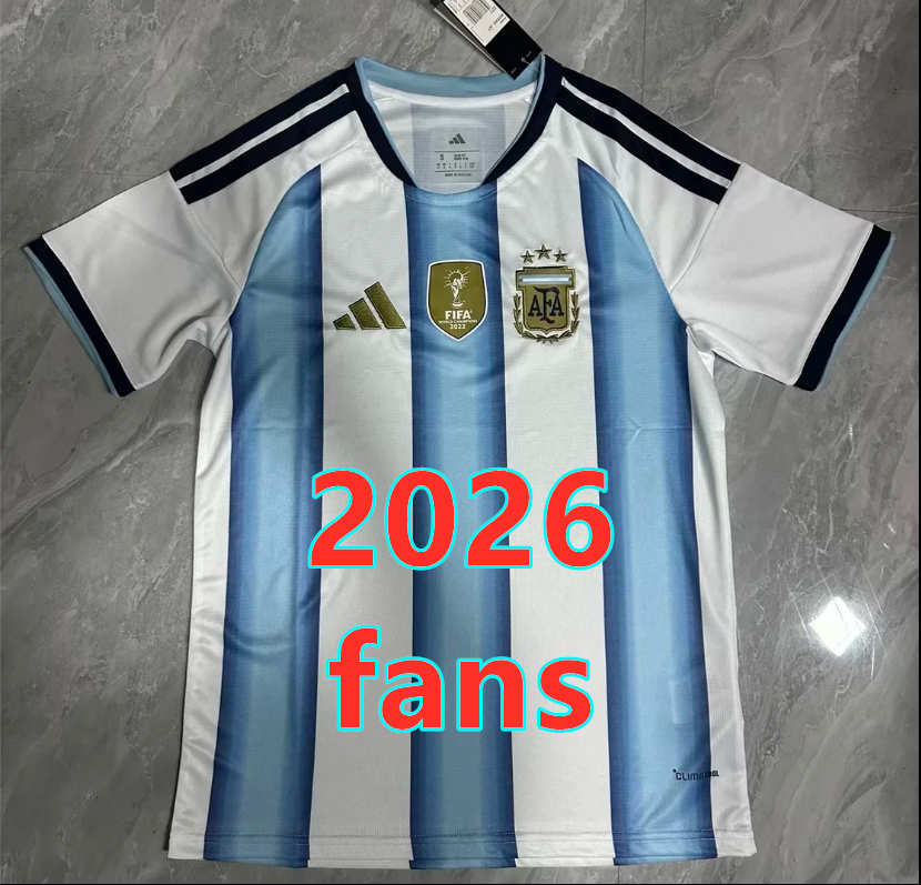 Maillot domicile Argentine 2026 (version supporter)